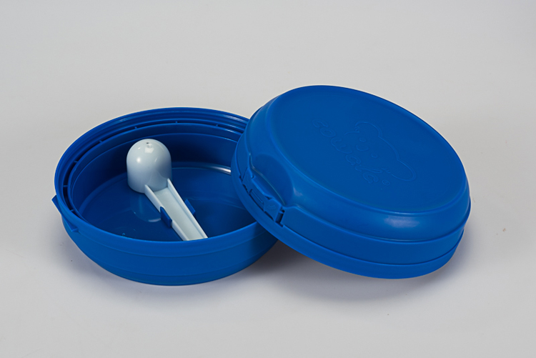 PP material Plastic milk powder lid with scoop 