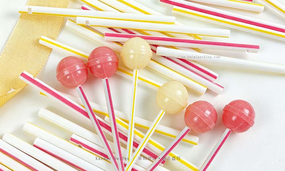 Strip color multi-color segment lollipop stick, fashionable and high value